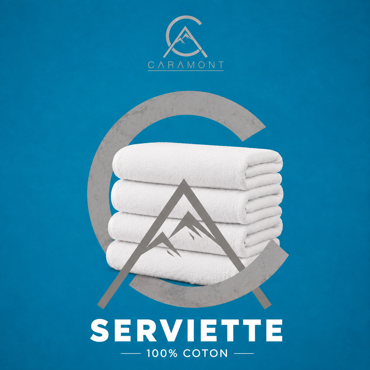 Serviettes de bain en coton