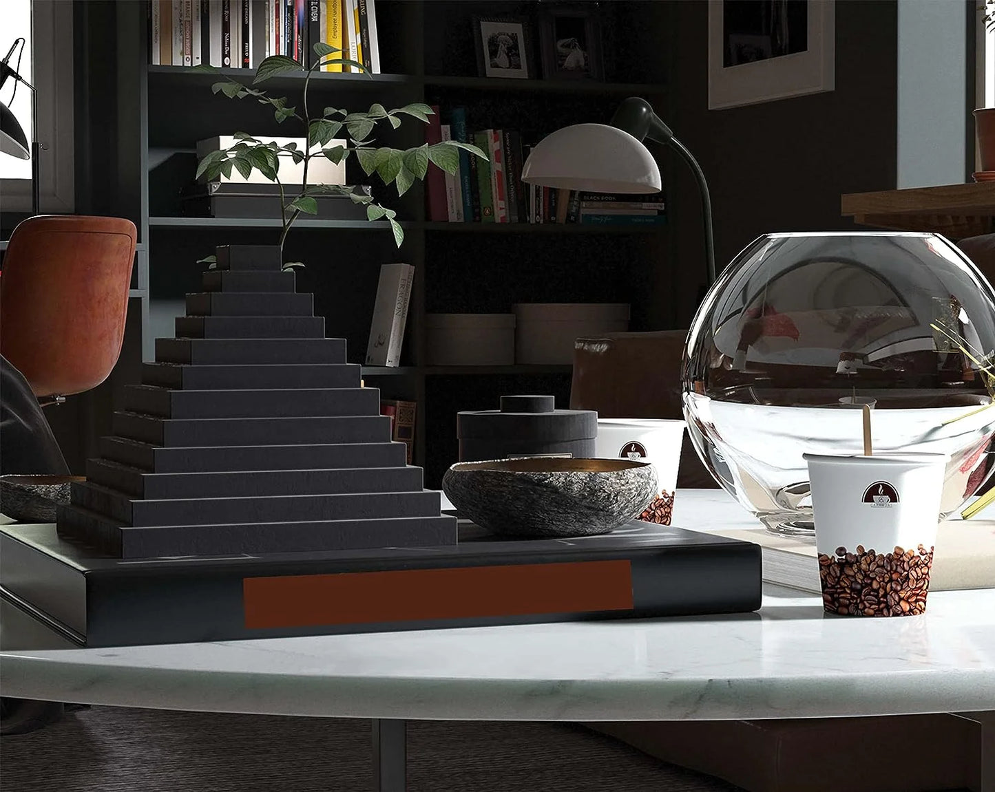 Caramont,7 Oz Gobelets en Carton avec Agitateurs en Bois,Écologique et Jetables,Résistant à la Chaleur,pour la Boisson Froide et Chaude en Carton de Qualité,Ideal pour Café,Thé,Anniversaire,etc -400